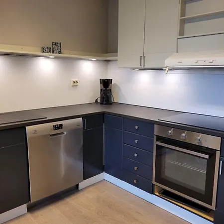 Room, Kitchen And Living In Engeset Διαμέρισμα *